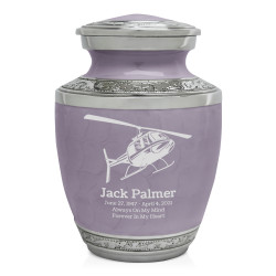 Helicopter Sharing Urn - Regal Purple