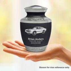 Muscle Car II Sharing Urn - Ebony Black