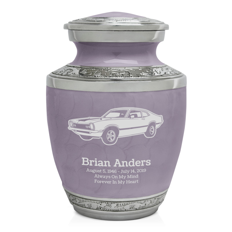 Muscle Car II Sharing Urn - Regal Purple