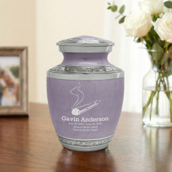 Marijuana Joint Sharing Urn - Regal Purple