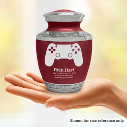 Gaming Controller Sharing Urn - Rose Red