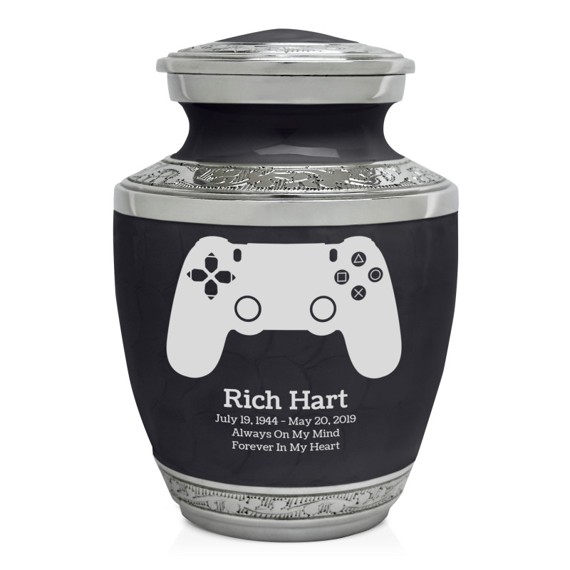 Gaming Controller Sharing Urn - Ebony Black