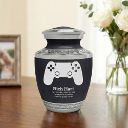 Gaming Controller Sharing Urn - Ebony Black