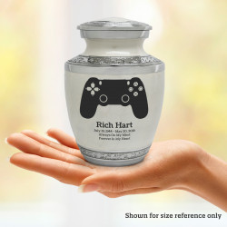Gaming Controller Sharing Urn - Radiant White