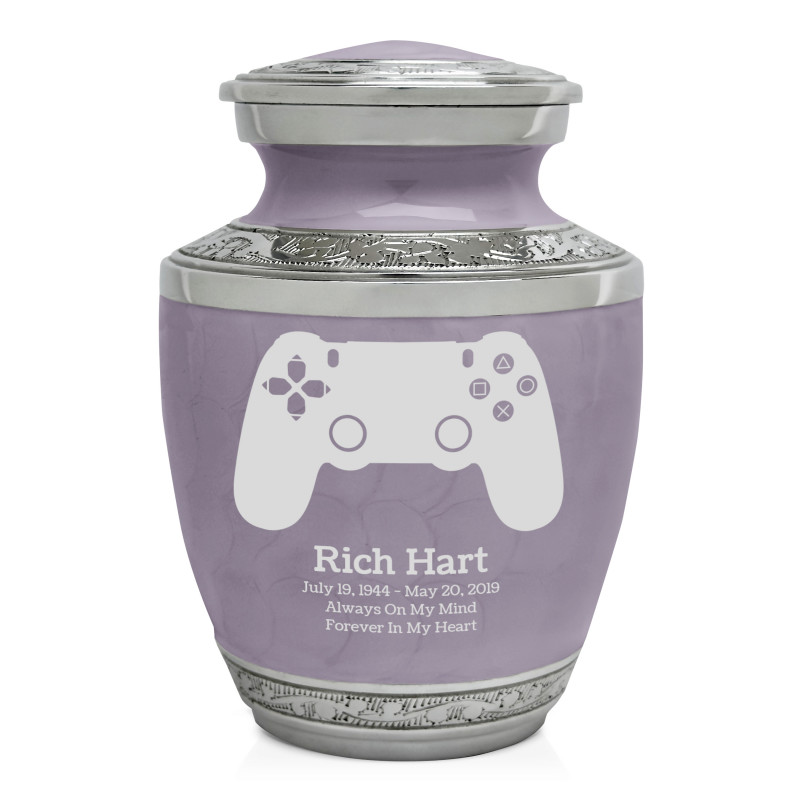 Gaming Controller Sharing Urn - Regal Purple