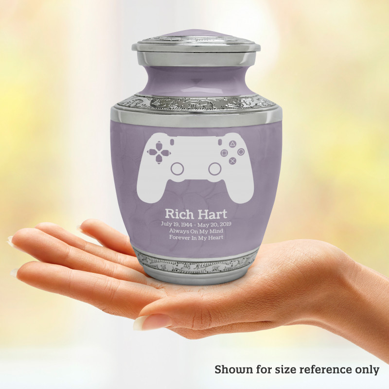 Gaming Controller Sharing Urn - Regal Purple