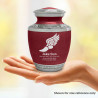 Running - Winged Foot Sharing Urn - Rose Red