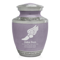 Running - Winged Foot Sharing Urn - Regal Purple