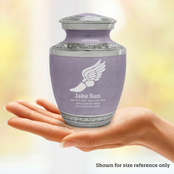 Running - Winged Foot Sharing Urn - Regal Purple