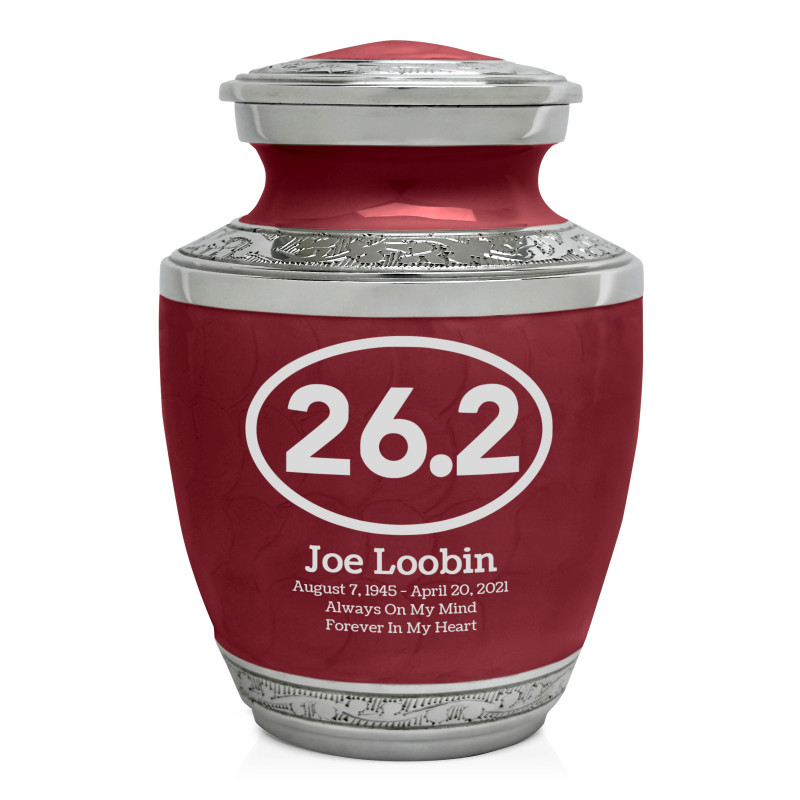Running - 26.2 Sharing Urn - Rose Red