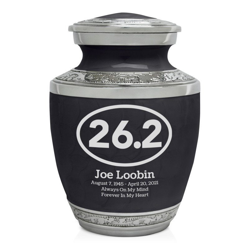 Running - 26.2 Sharing Urn - Ebony Black