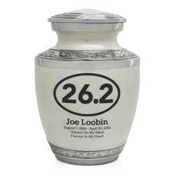 Running - 26.2 Sharing Urn - Radiant White
