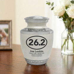 Running - 26.2 Sharing Urn - Radiant White