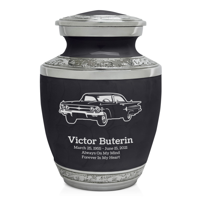 Classic Car III Sharing Urn - Ebony Black