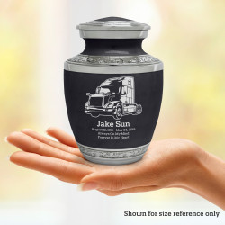 Semi II Sharing Urn - Ebony Black