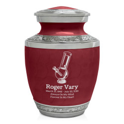 Marijuana Bong Sharing Urn - Rose Red