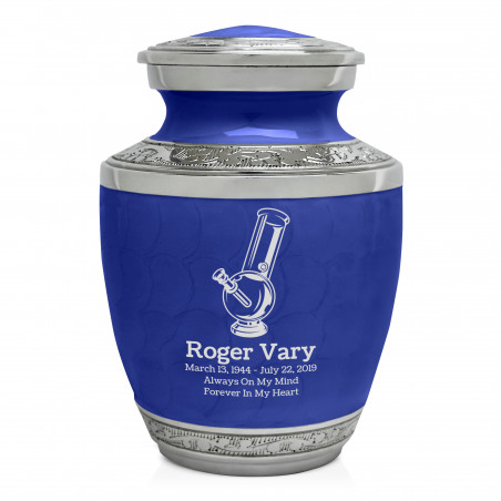 Marijuana Bong Sharing Urn - Royal Blue