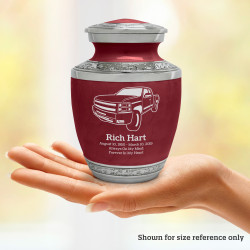 Truck I Sharing Urn - Rose Red