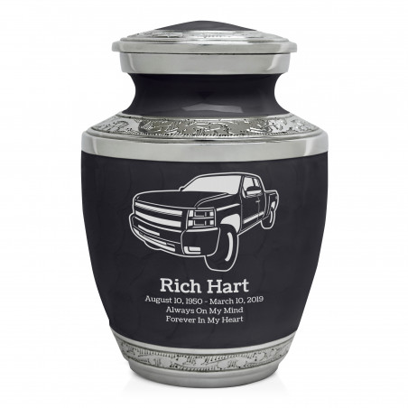 Truck I Sharing Urn - Ebony Black