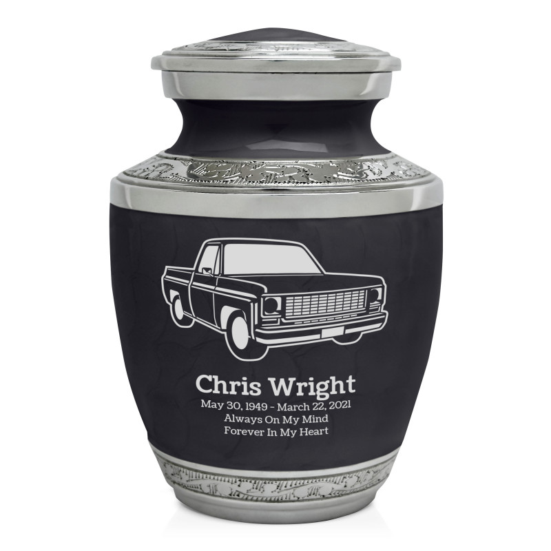 Truck II Sharing Urn - Ebony Black