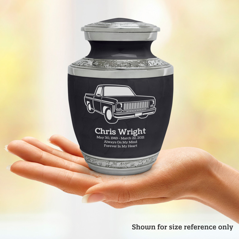 Truck II Sharing Urn - Ebony Black
