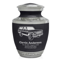 Truck III Sharing Urn - Ebony Black