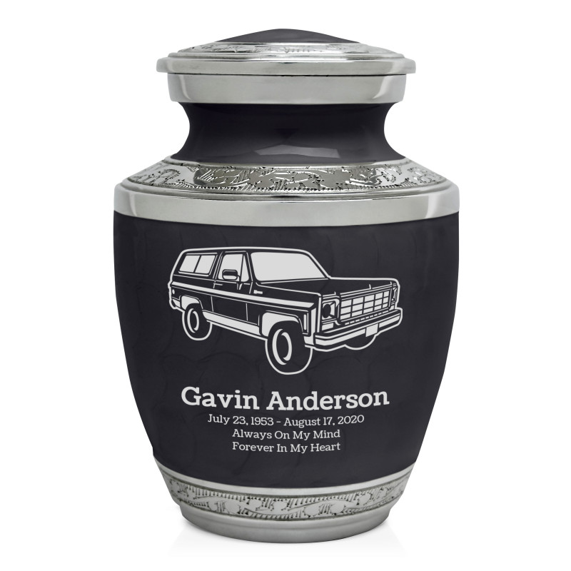 Truck III Sharing Urn - Ebony Black