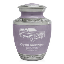 Truck III Sharing Urn - Regal Purple