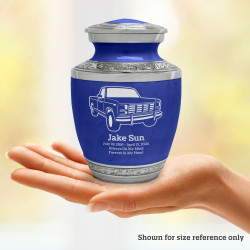 Truck IV Sharing Urn - Royal Blue