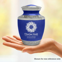 Sunflower Sharing Urn - Royal Blue