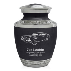 Muscle Car III Sharing Urn - Ebony Black