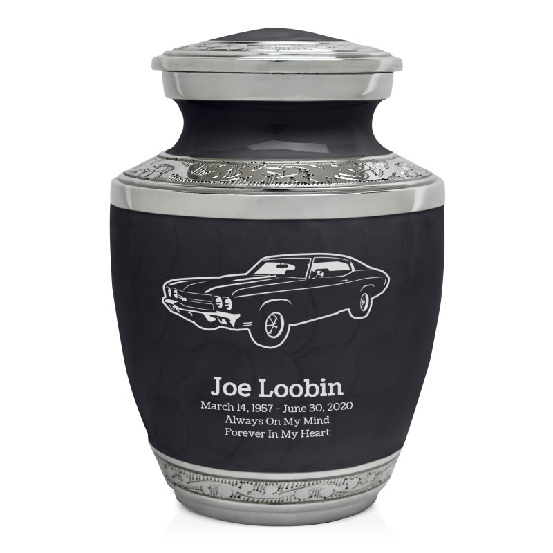 Muscle Car III Sharing Urn - Ebony Black
