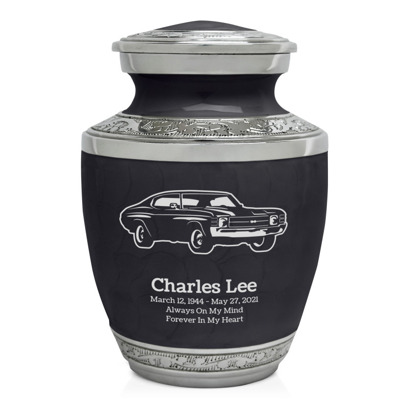 Muscle Car IV Sharing Urn - Ebony Black