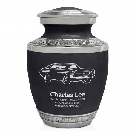 Muscle Car IV Sharing Urn - Ebony Black