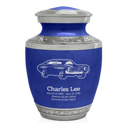 Muscle Car IV Sharing Urn - Royal Blue