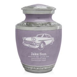 Classic Car VI Sharing Urn - Regal Purple