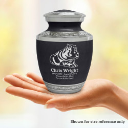 Hippo Sharing Urn - Ebony Black