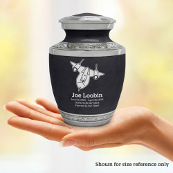 SR71 Jet Sharing Urn - Ebony Black