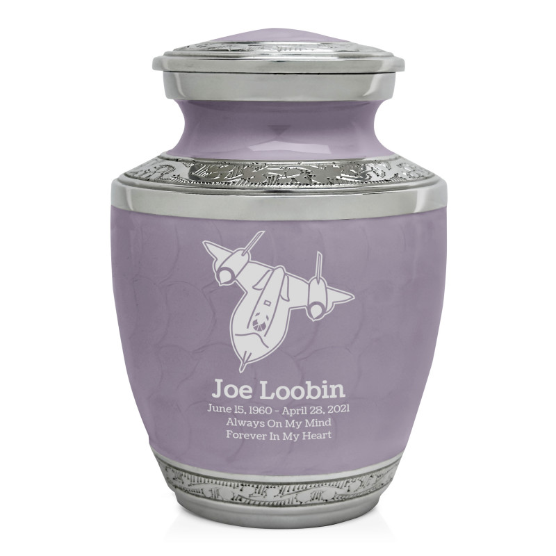 SR71 Jet Sharing Urn - Regal Purple