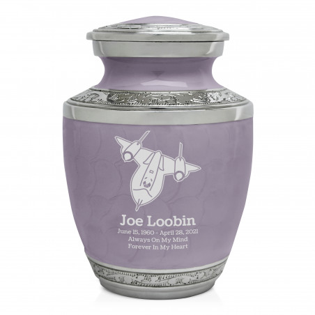 SR71 Jet Sharing Urn - Regal Purple