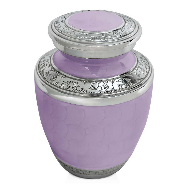 Tent Camping Sharing Urn - Regal Purple