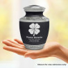 4 Leaf Clover Sharing Urn - Ebony Black