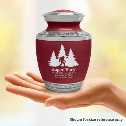 Sasquatch Sharing Urn - Rose Red