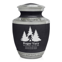 Sasquatch Sharing Urn - Ebony Black