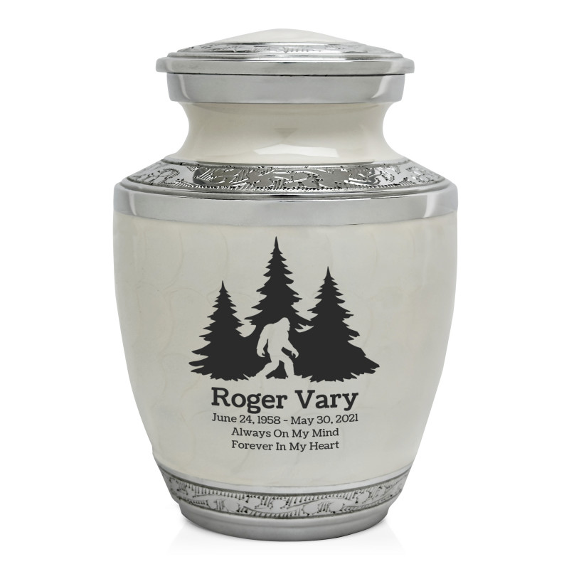 Sasquatch Sharing Urn - Radiant White