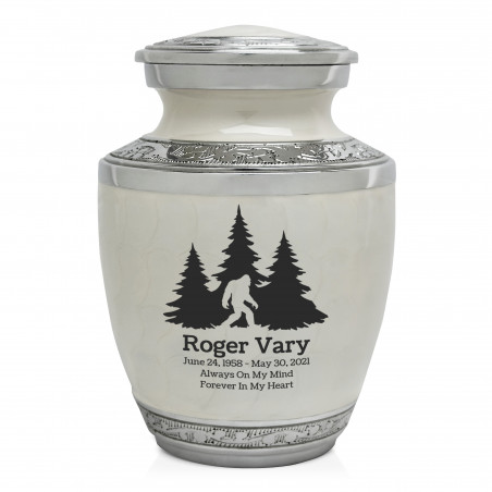 Sasquatch Sharing Urn - Radiant White