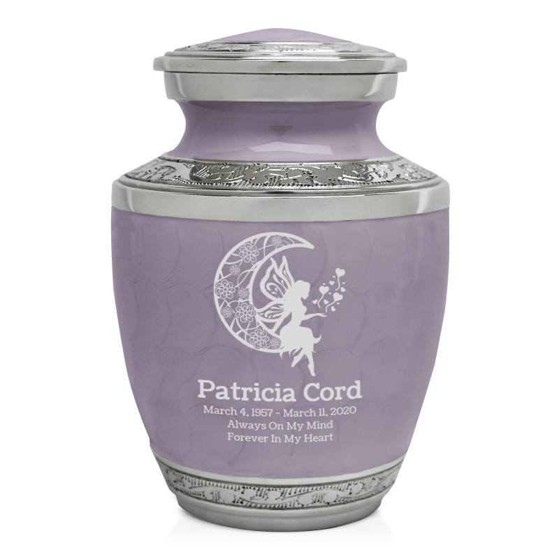 Fairy In the Moon Sharing Urn - Regal Purple