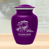 Train Sharing Urn - Purple Luster