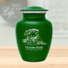 Train Sharing Urn - Shamrock Green