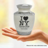 I Love NY (New York) Sharing Urn - Radiant White